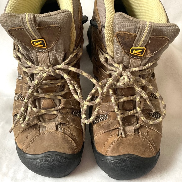 Brown Keen Women’s Voyageur Mid Height Outdoor Hiking Boots Sz 8 - Picture 6 of 14